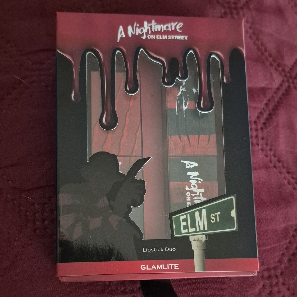 GLAMLITE NIGHTMARE ON ELM ST LIPSTICK DUO